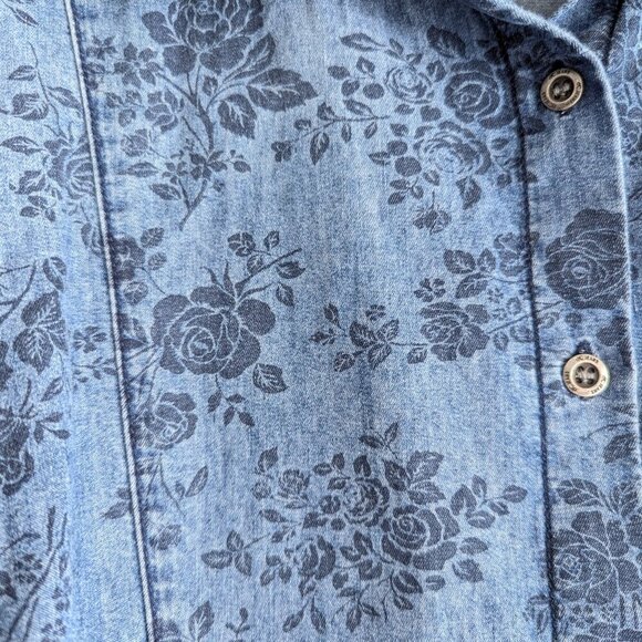 D/C Jeans rose print lyocell tunic - Picture 4 of 8